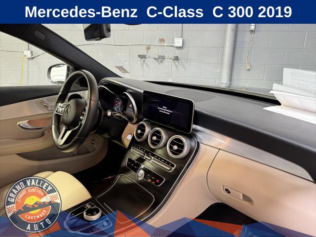 used 2019 Mercedes-Benz C-Class car, priced at $23,988