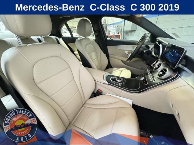 used 2019 Mercedes-Benz C-Class car, priced at $23,988