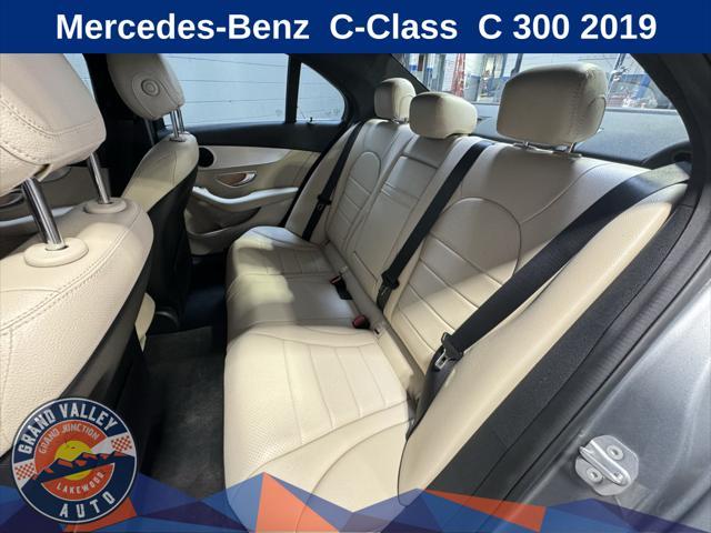 used 2019 Mercedes-Benz C-Class car, priced at $23,988