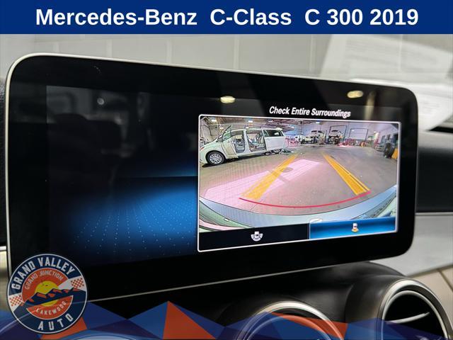 used 2019 Mercedes-Benz C-Class car, priced at $23,988