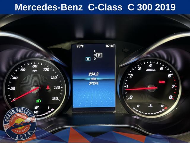 used 2019 Mercedes-Benz C-Class car, priced at $23,988