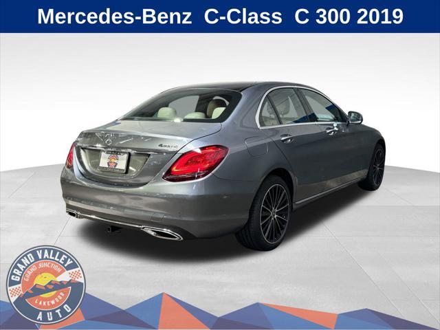 used 2019 Mercedes-Benz C-Class car, priced at $23,988