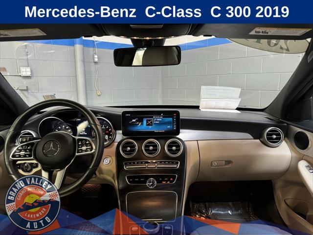 used 2019 Mercedes-Benz C-Class car, priced at $23,988