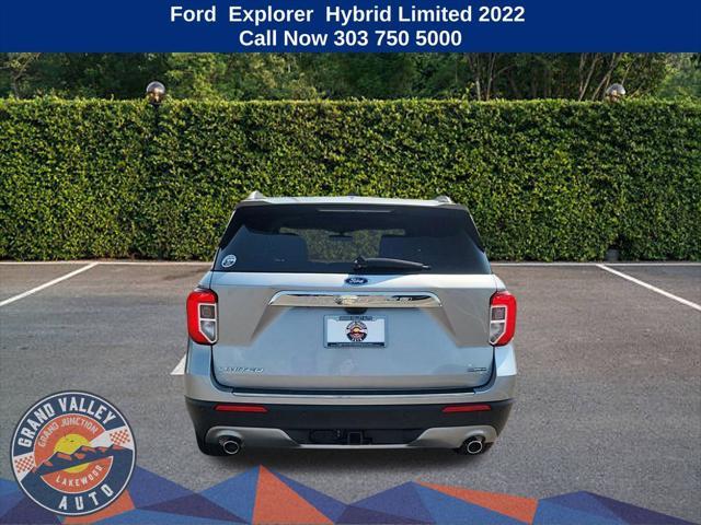 used 2022 Ford Explorer car, priced at $33,888