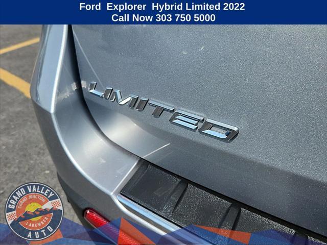 used 2022 Ford Explorer car, priced at $33,888