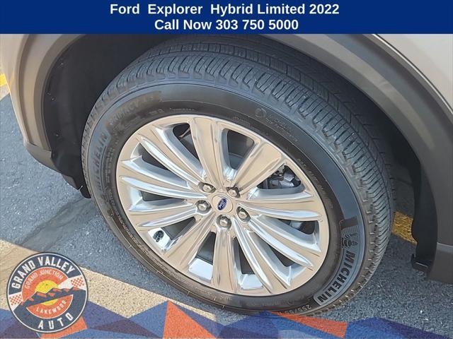 used 2022 Ford Explorer car, priced at $33,888