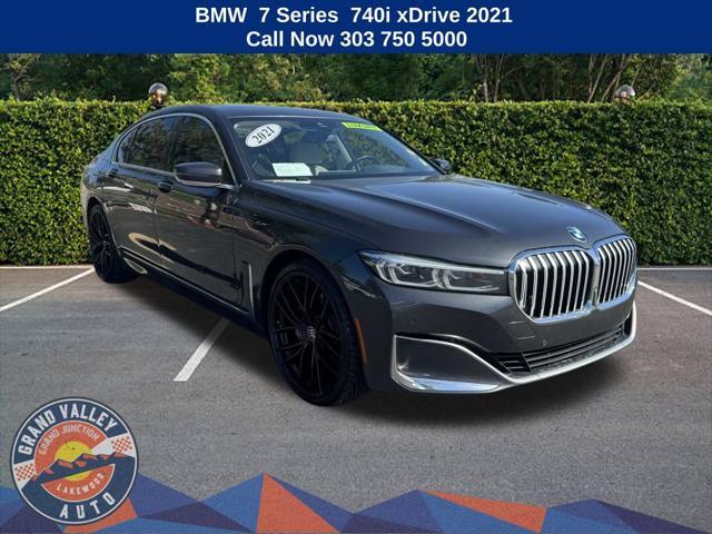 used 2021 BMW 740 car, priced at $33,988