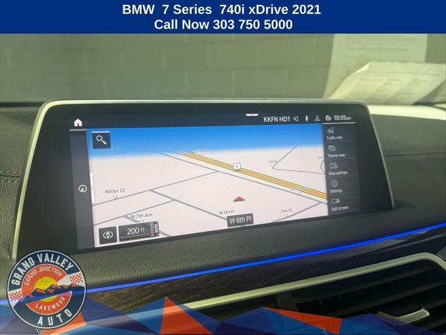 used 2021 BMW 740 car, priced at $33,988