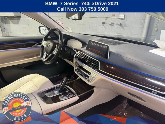 used 2021 BMW 740 car, priced at $33,988