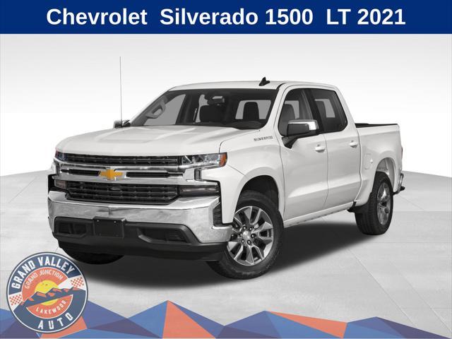 used 2021 Chevrolet Silverado 1500 car, priced at $36,500