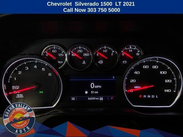 used 2021 Chevrolet Silverado 1500 car, priced at $33,888