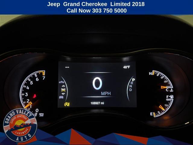 used 2018 Jeep Grand Cherokee car, priced at $16,788