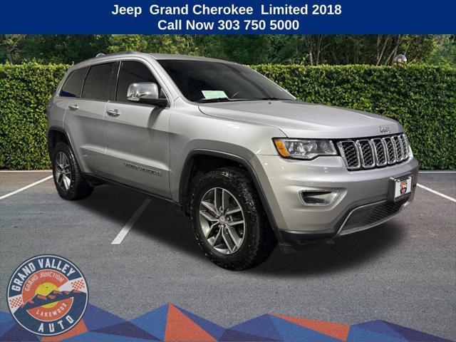 used 2018 Jeep Grand Cherokee car, priced at $16,888