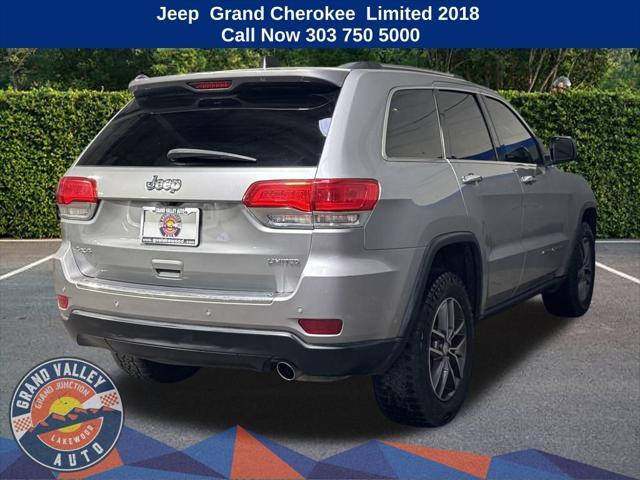 used 2018 Jeep Grand Cherokee car, priced at $16,788