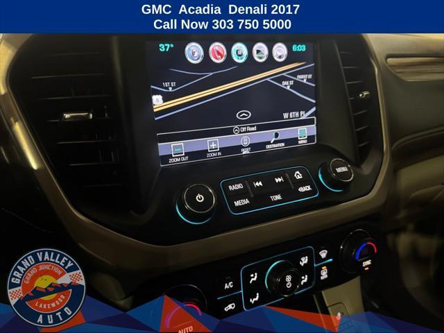 used 2017 GMC Acadia car, priced at $21,288