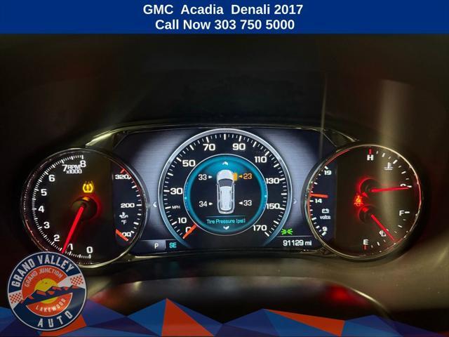 used 2017 GMC Acadia car, priced at $21,288