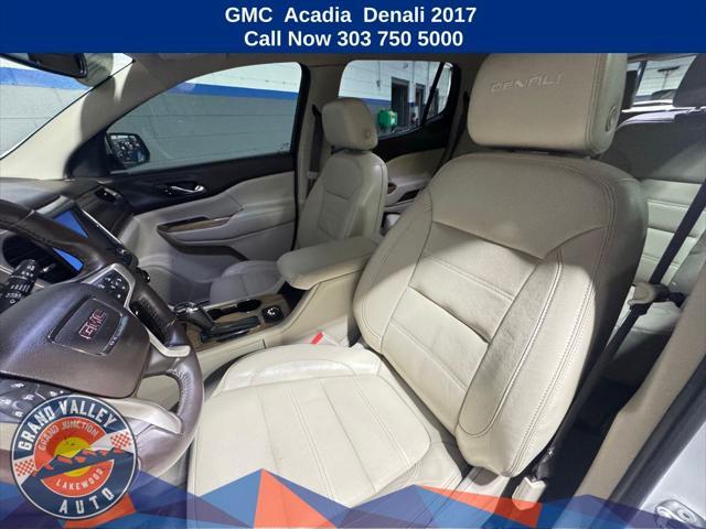 used 2017 GMC Acadia car, priced at $21,288