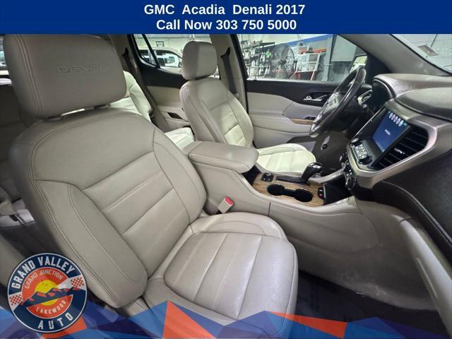 used 2017 GMC Acadia car, priced at $21,288