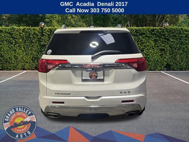 used 2017 GMC Acadia car, priced at $21,288