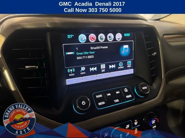 used 2017 GMC Acadia car, priced at $21,288