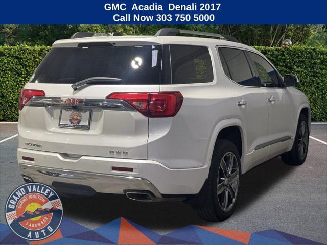 used 2017 GMC Acadia car, priced at $21,288