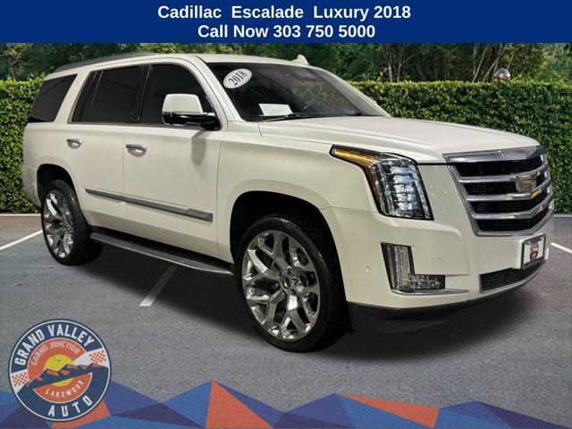 used 2018 Cadillac Escalade car, priced at $37,788