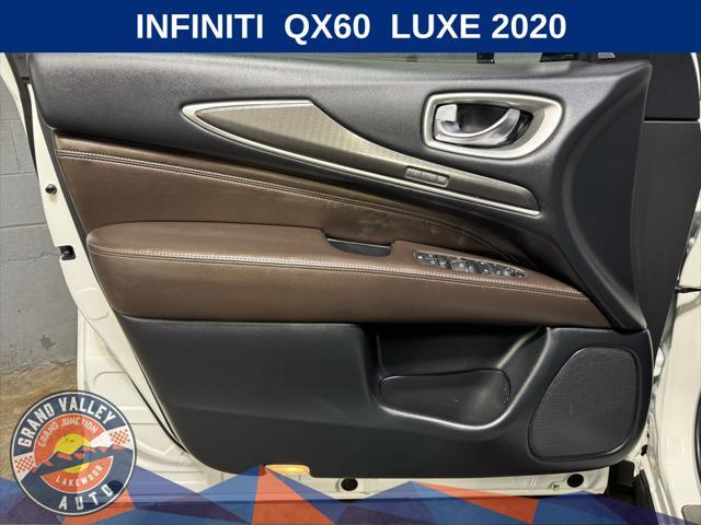 used 2020 INFINITI QX60 car, priced at $27,488
