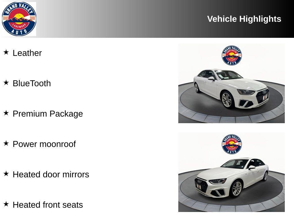 used 2023 Audi A4 car, priced at $29,500