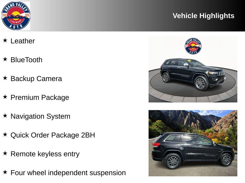 used 2019 Jeep Grand Cherokee car, priced at $18,488