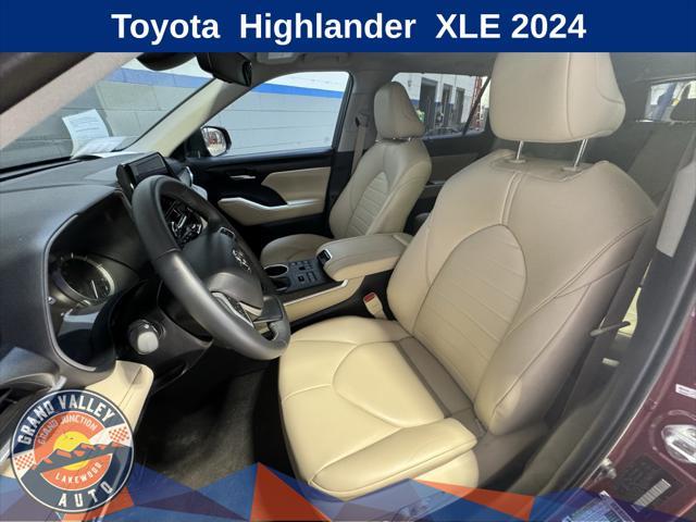 used 2024 Toyota Highlander car, priced at $44,388