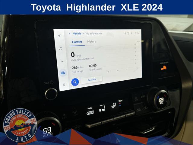 used 2024 Toyota Highlander car, priced at $44,388