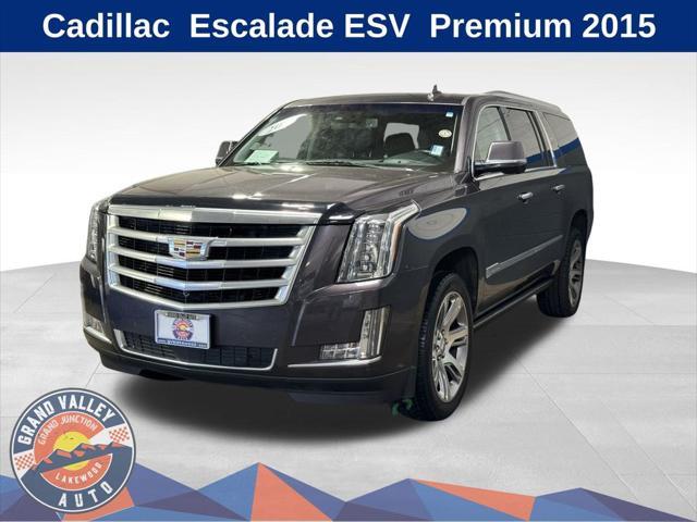 used 2015 Cadillac Escalade ESV car, priced at $27,388