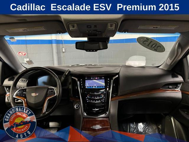 used 2015 Cadillac Escalade ESV car, priced at $27,388