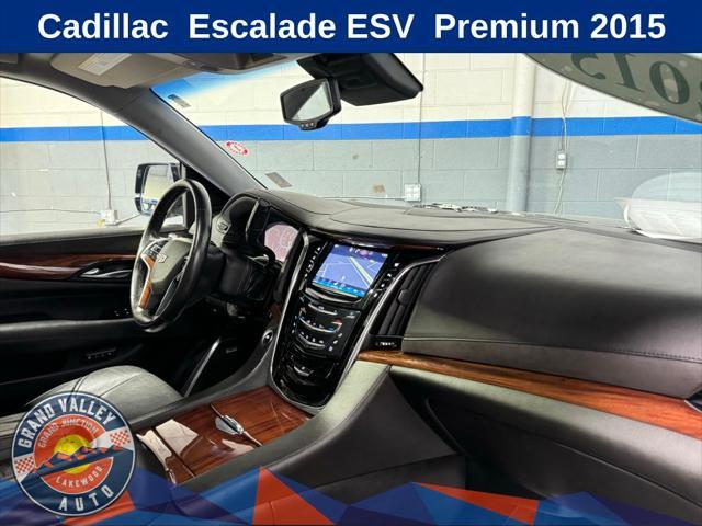 used 2015 Cadillac Escalade ESV car, priced at $27,388