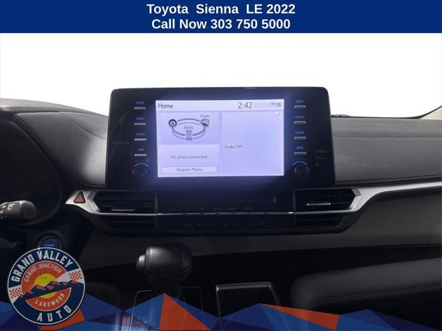 used 2022 Toyota Sienna car, priced at $33,588