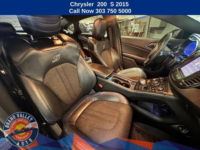 used 2015 Chrysler 200 car, priced at $10,688