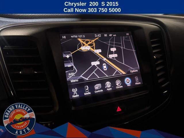 used 2015 Chrysler 200 car, priced at $10,688