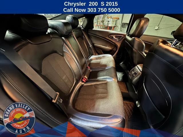 used 2015 Chrysler 200 car, priced at $10,688