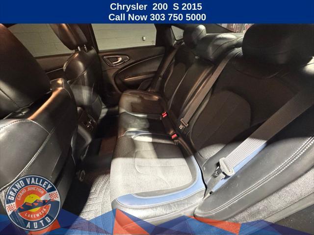 used 2015 Chrysler 200 car, priced at $10,688