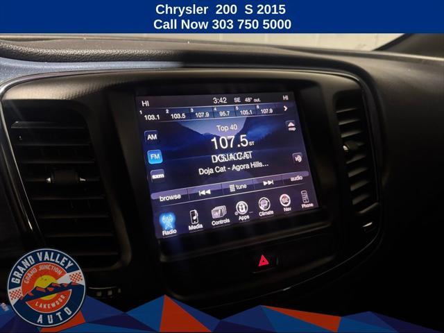 used 2015 Chrysler 200 car, priced at $10,688