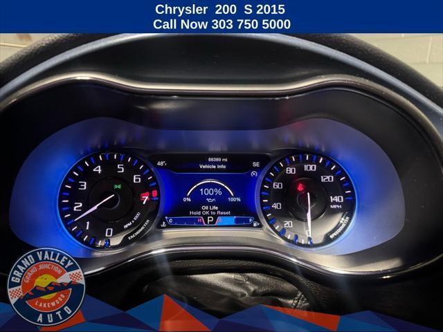 used 2015 Chrysler 200 car, priced at $10,688