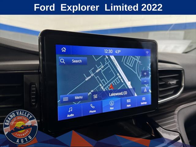used 2022 Ford Explorer car, priced at $35,200