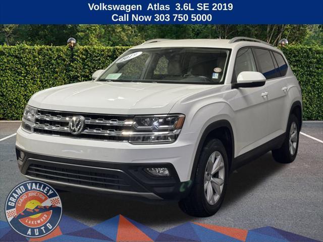 used 2019 Volkswagen Atlas car, priced at $23,488