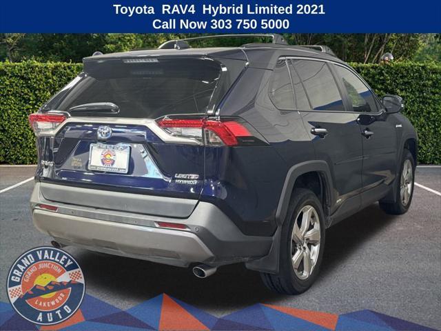 used 2021 Toyota RAV4 Hybrid car, priced at $33,188