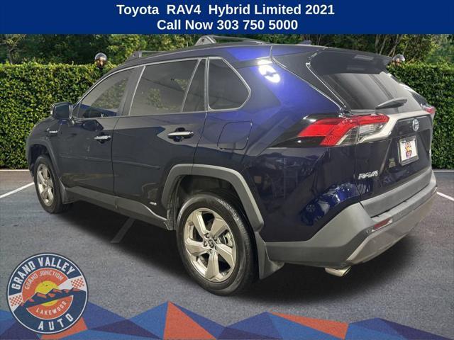 used 2021 Toyota RAV4 Hybrid car, priced at $33,188