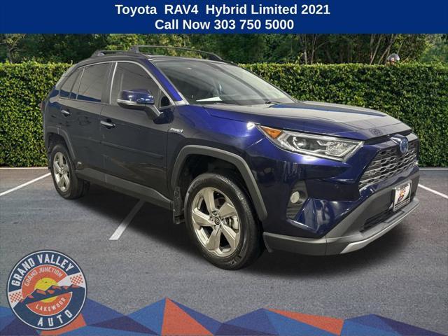 used 2021 Toyota RAV4 Hybrid car, priced at $33,388