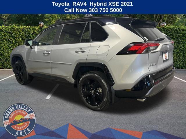 used 2021 Toyota RAV4 Hybrid car, priced at $37,888