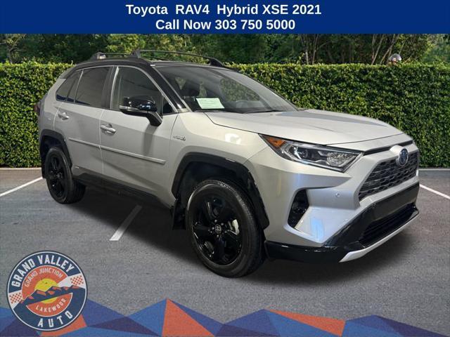 used 2021 Toyota RAV4 Hybrid car, priced at $37,888