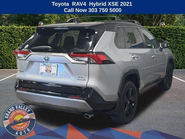 used 2021 Toyota RAV4 Hybrid car, priced at $37,888