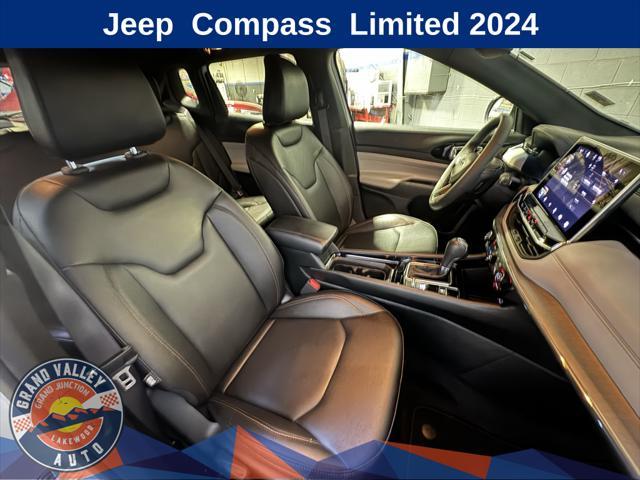 used 2024 Jeep Compass car, priced at $27,488